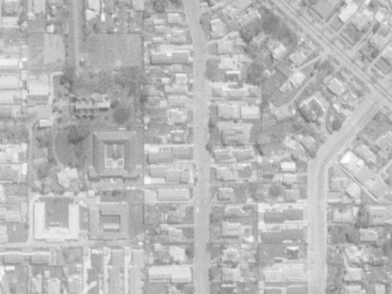 29 Trent Street from the air, 1975-1979