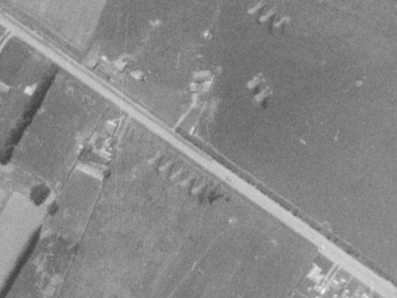 230-254 Buchanans Road from the air, 1975-1979