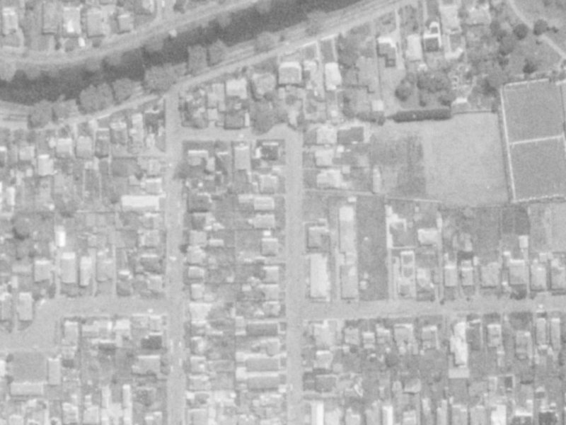 25C Gilby Street from the air, 1975-1979