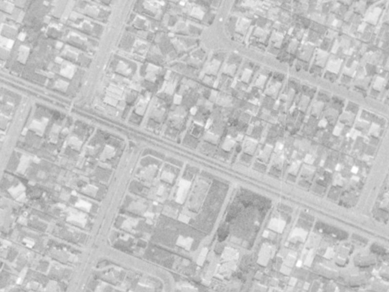 142 Yaldhurst Road from the air, 1975-1979