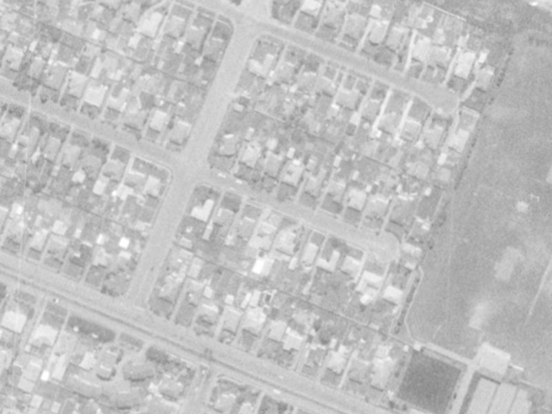 11A Hare Street from the air, 1975-1979