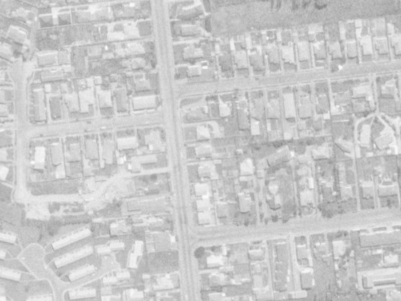 40A Waimairi Road from the air, 1975-1979