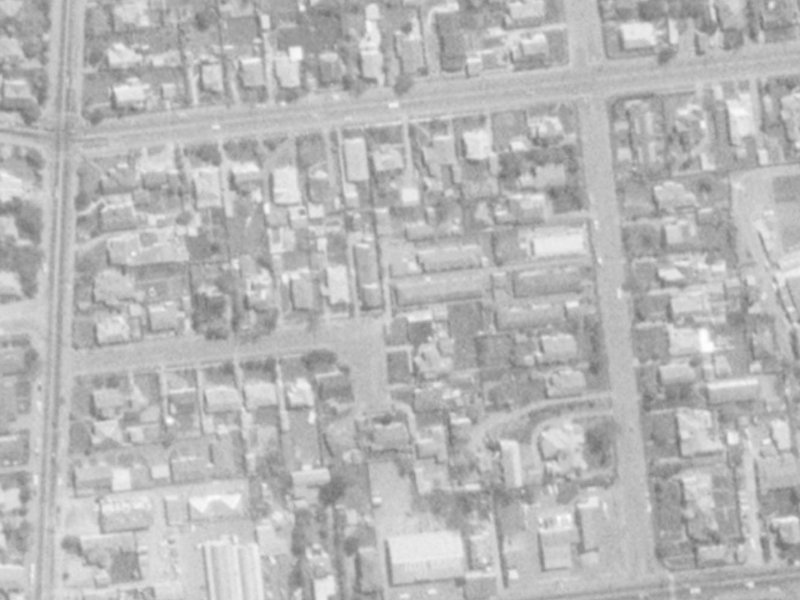 17 Bradshaw Terrace from the air, 1975-1979