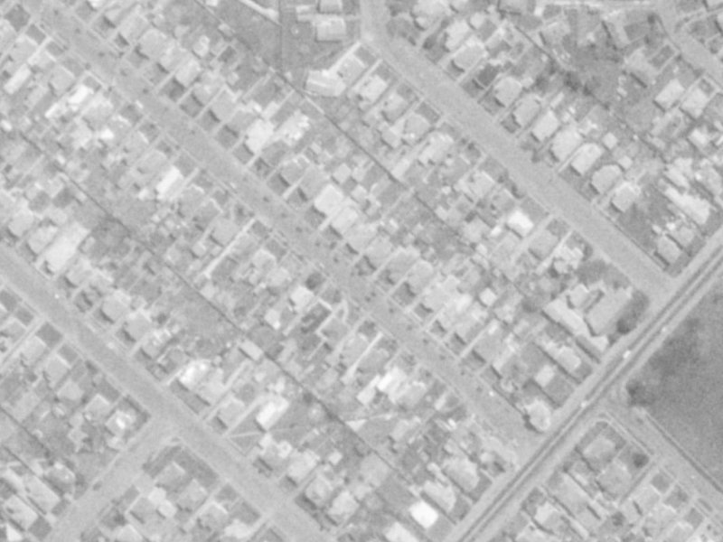 57 Dacre Street from the air, 1975-1979