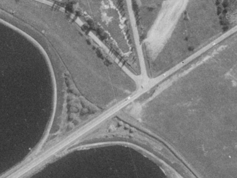 453 Dyers Road from the air, 1975-1979
