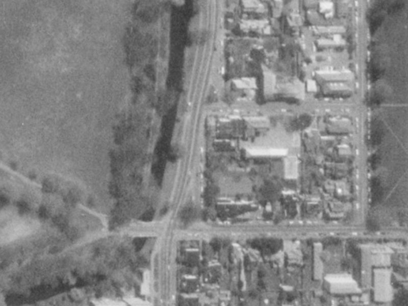 13 Cranmer Square from the air, 1975-1979