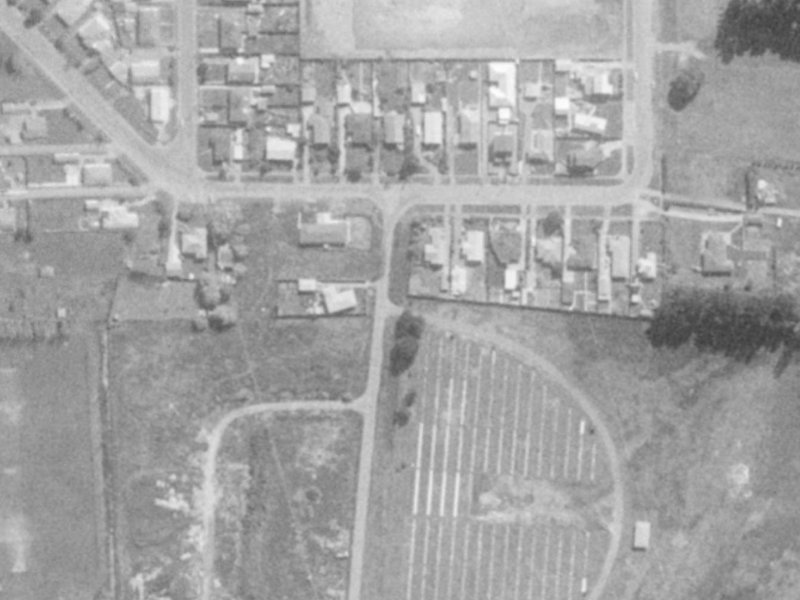 35 Cypress Street from the air, 1975-1979