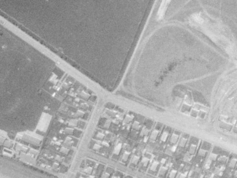 208 Buchanans Road from the air, 1975-1979