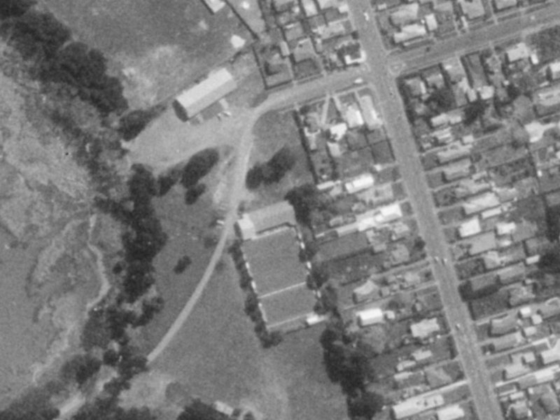 198A Estuary Road from the air, 1975-1979