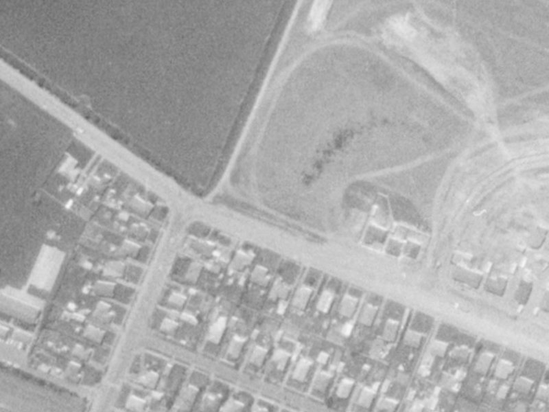 196A Buchanans Road from the air, 1975-1979