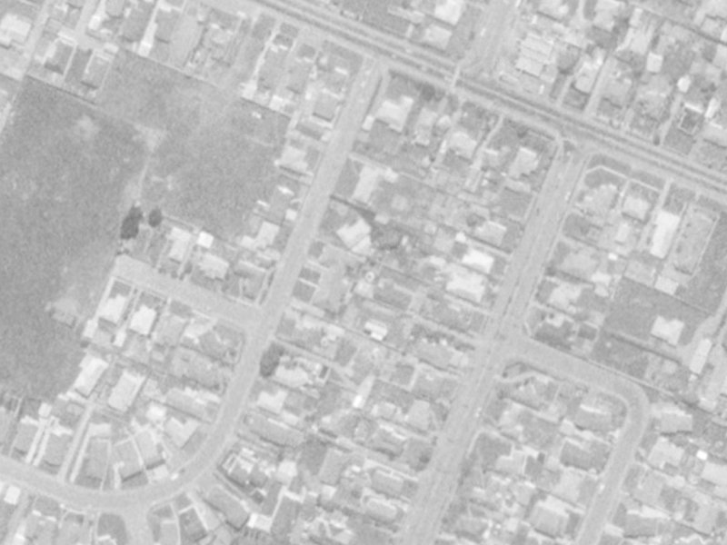 10A Middlepark Road from the air, 1975-1979