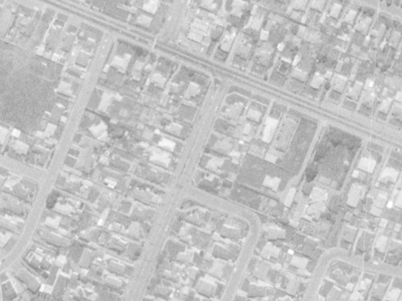 7 Middlepark Road from the air, 1975-1979