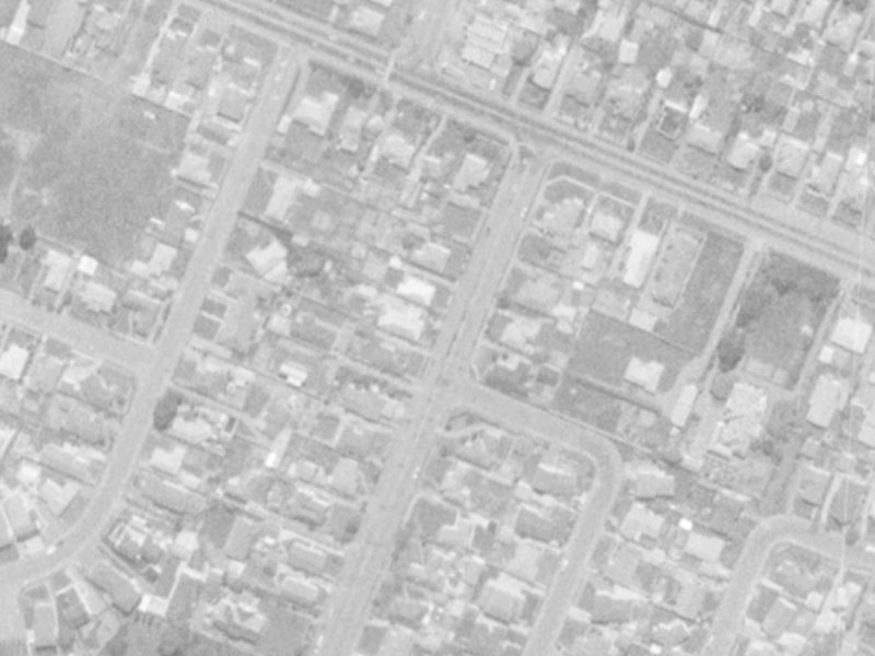 8 Middlepark Road from the air, 1975-1979