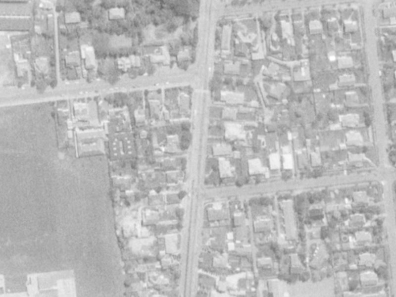 17-25 Clyde Road from the air, 1975-1979