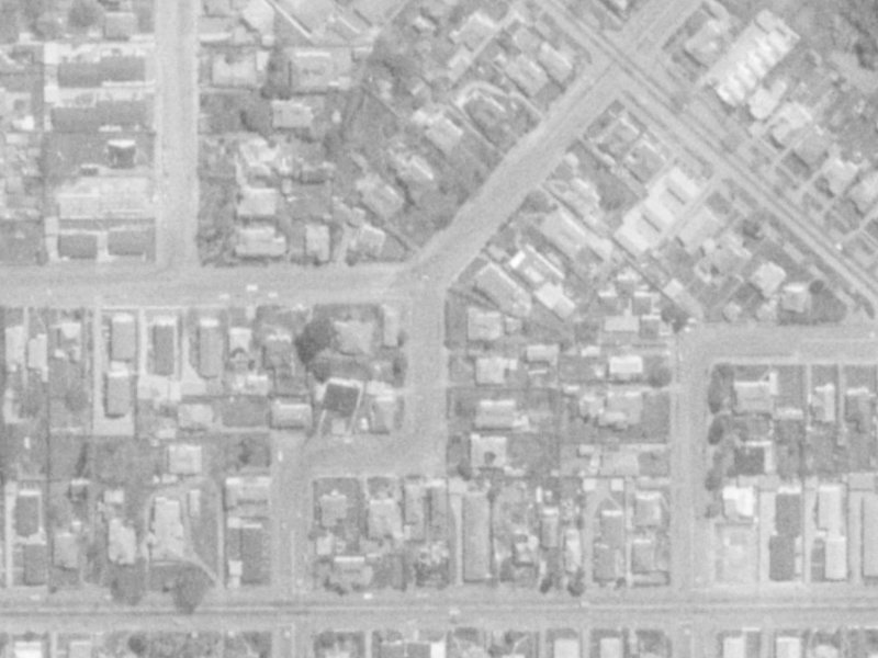 140 England Street from the air, 1975-1979