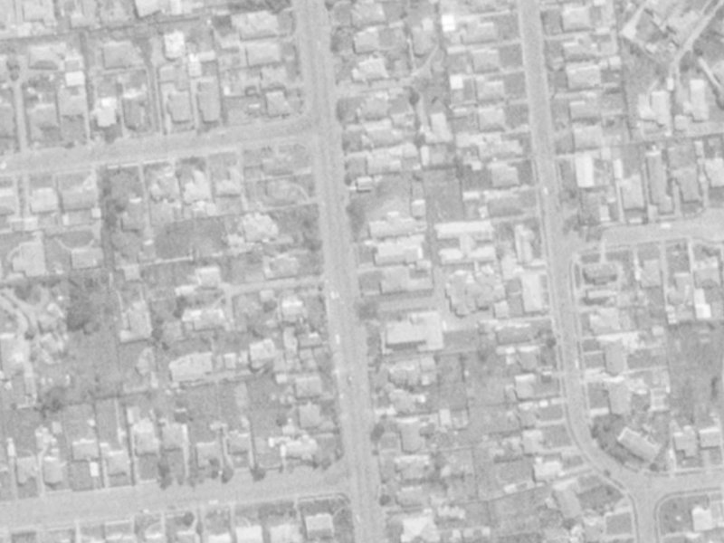 32 Ilam Road from the air, 1975-1979