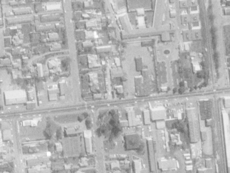 52 Riccarton Road from the air, 1975-1979