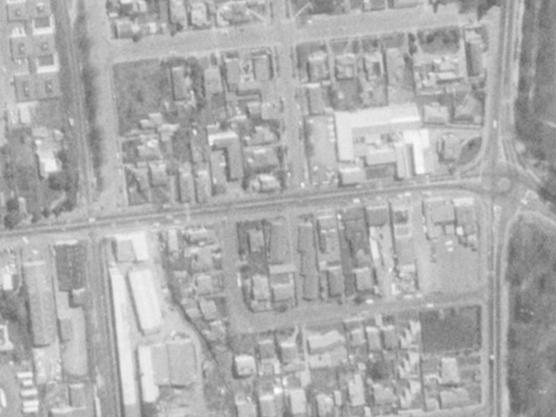 17 Riccarton Road from the air, 1975-1979