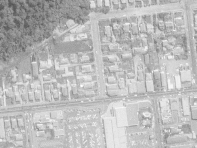 7 Kauri Street from the air, 1975-1979