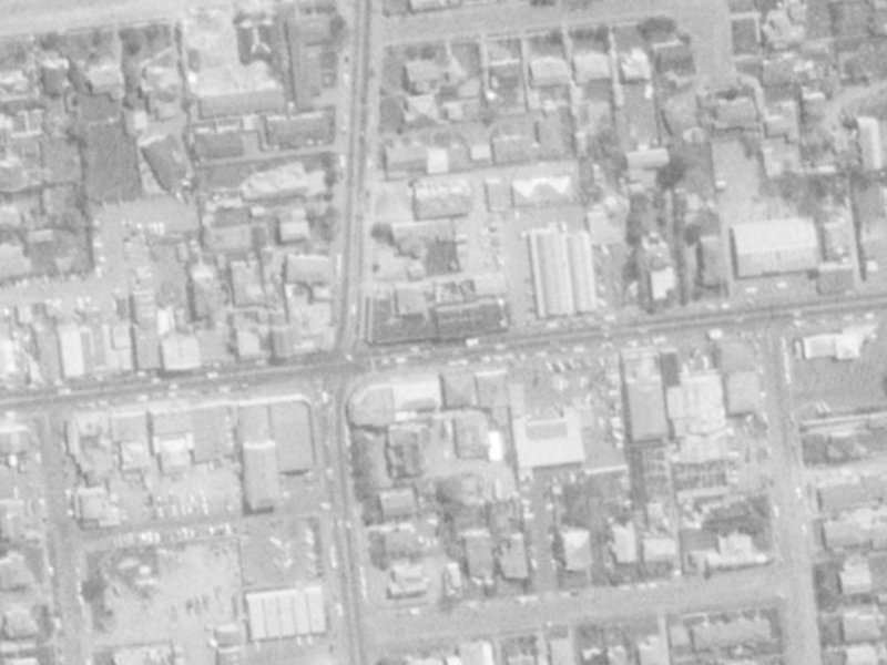 86B Riccarton Road from the air, 1975-1979