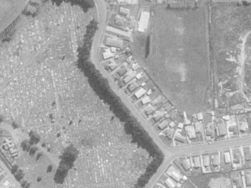 148 McGregors Road from the air, 1975-1979
