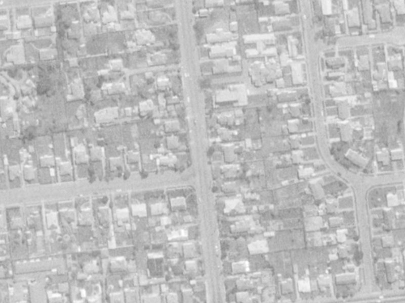 20 Ilam Road from the air, 1975-1979