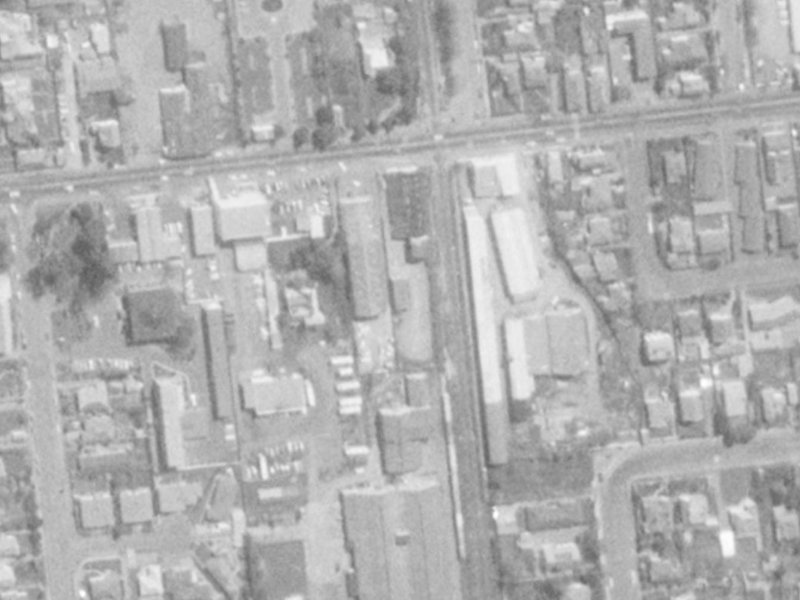 35N Riccarton Road from the air, 1975-1979