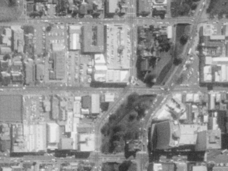 79 Gloucester Street from the air, 1975-1979