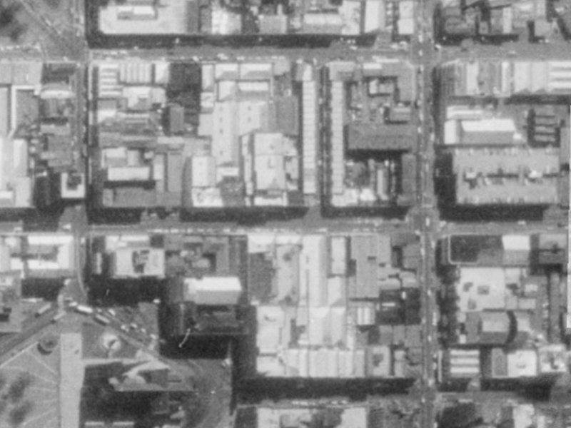 147 Gloucester Street from the air, 1975-1979