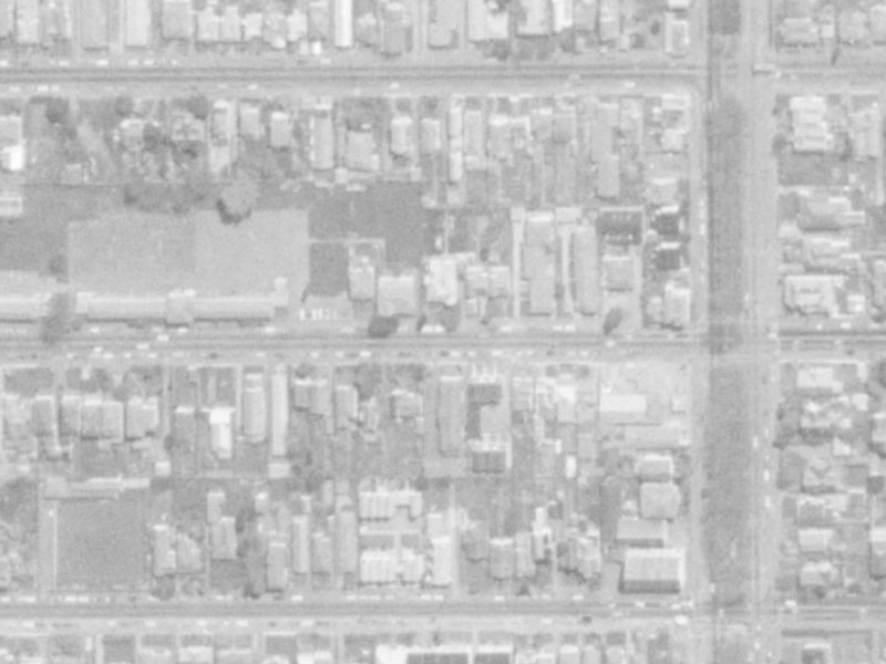 312 Gloucester Street from the air, 1975-1979