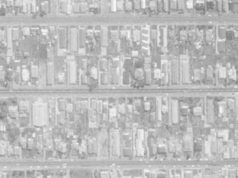 392 Gloucester Street from the air, 1975-1979