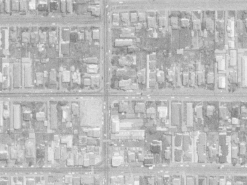 443 Gloucester Street from the air, 1975-1979