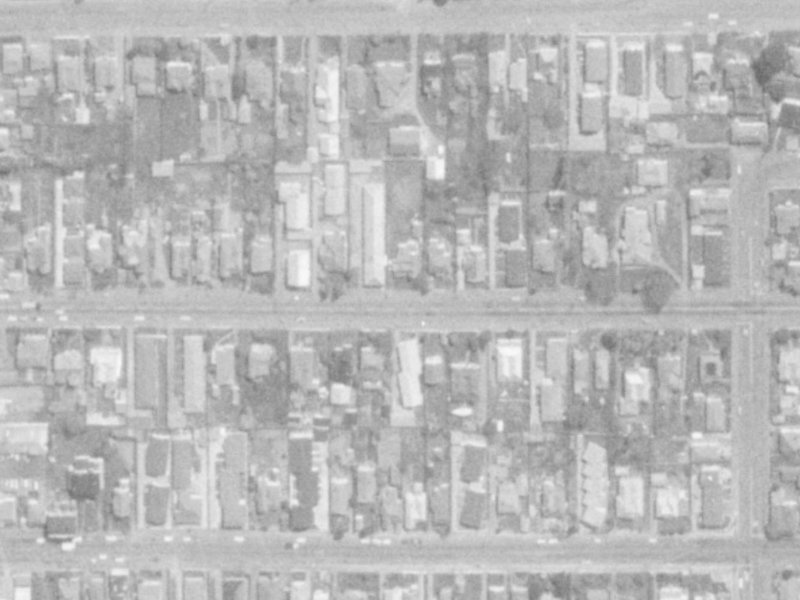 487 Gloucester Street from the air, 1975-1979