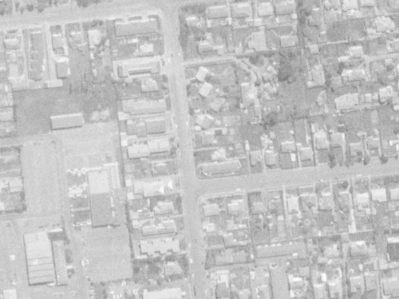 22C Newnham Terrace from the air, 1975-1979