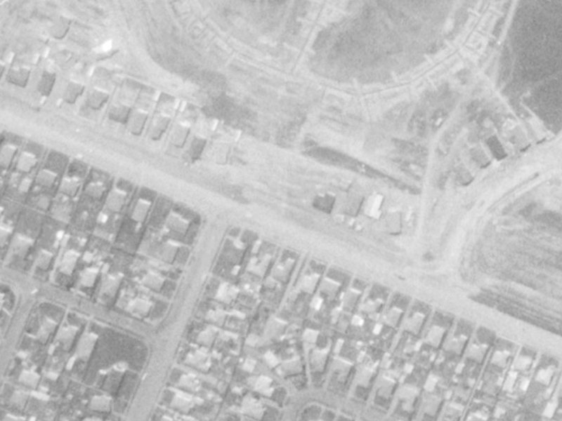Vanguard Drive from the air, 1975-1979