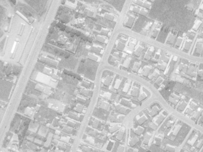 51 Doncaster Street from the air, 1975-1979