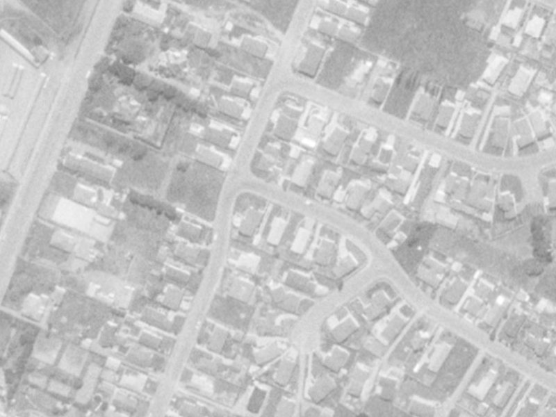 49 Doncaster Street from the air, 1975-1979