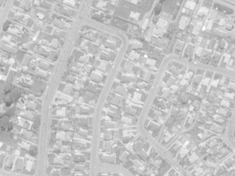 44 Gladson Avenue from the air, 1975-1979