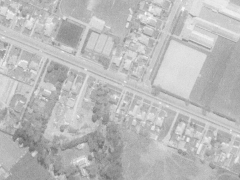 65 Yaldhurst Road from the air, 1975-1979