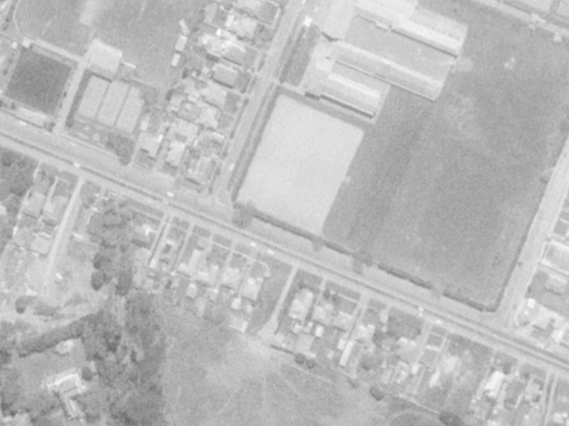 55 Yaldhurst Road from the air, 1975-1979