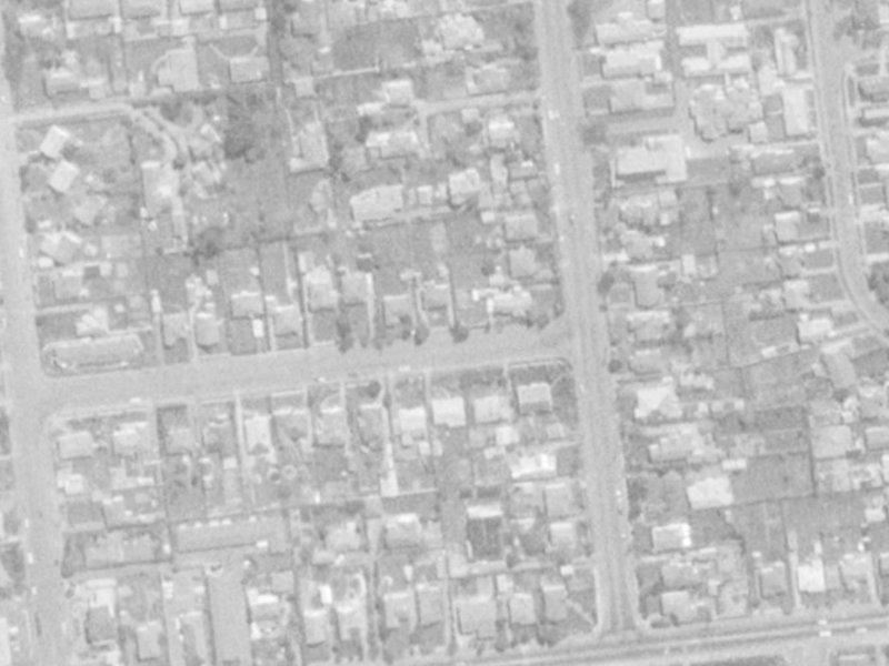 25 Rudleigh Avenue from the air, 1975-1979