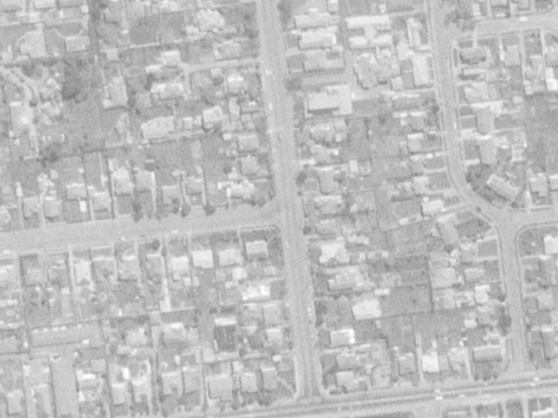 16 Ilam Road from the air, 1975-1979