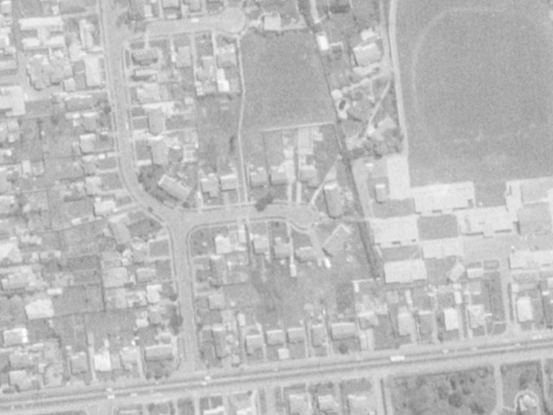 20 Karamu Street from the air, 1975-1979
