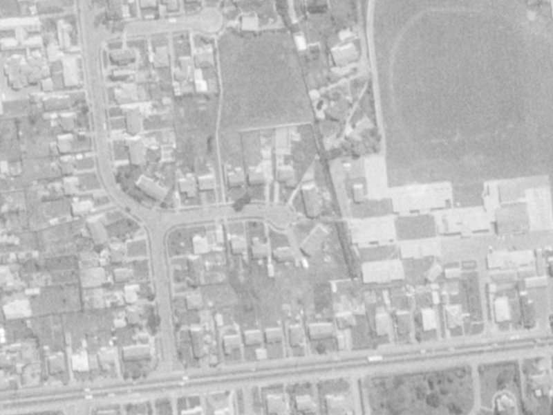 10 Karamu Street from the air, 1975-1979