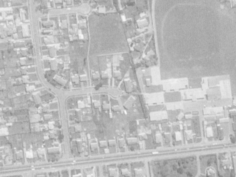 18 Karamu Street from the air, 1975-1979
