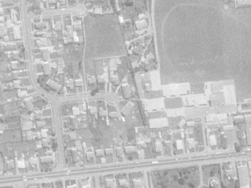 14 Karamu Street from the air, 1975-1979