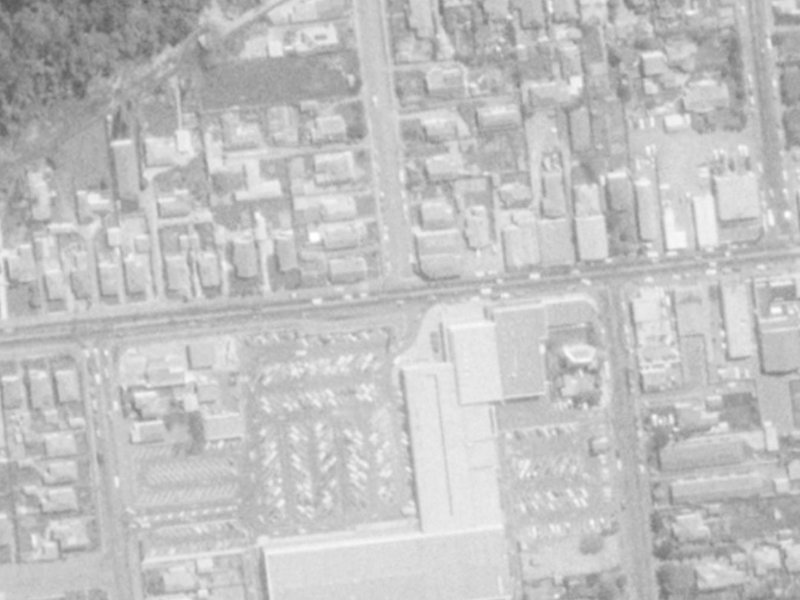 145 Riccarton Road from the air, 1975-1979