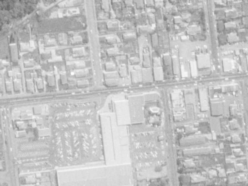 129 Riccarton Road Westfield from the air, 1975-1979