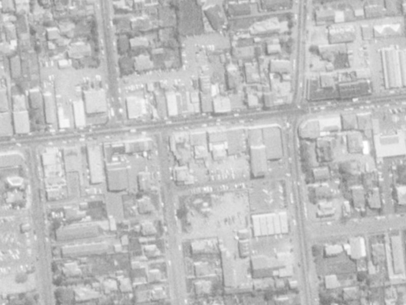 107A Riccarton Road from the air, 1975-1979