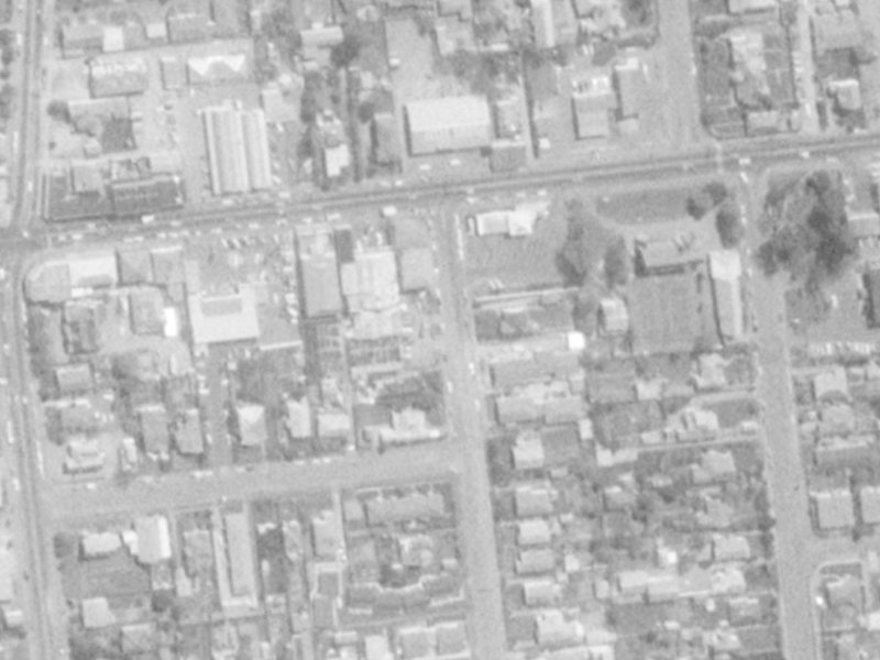 91 Picton Avenue from the air, 1975-1979